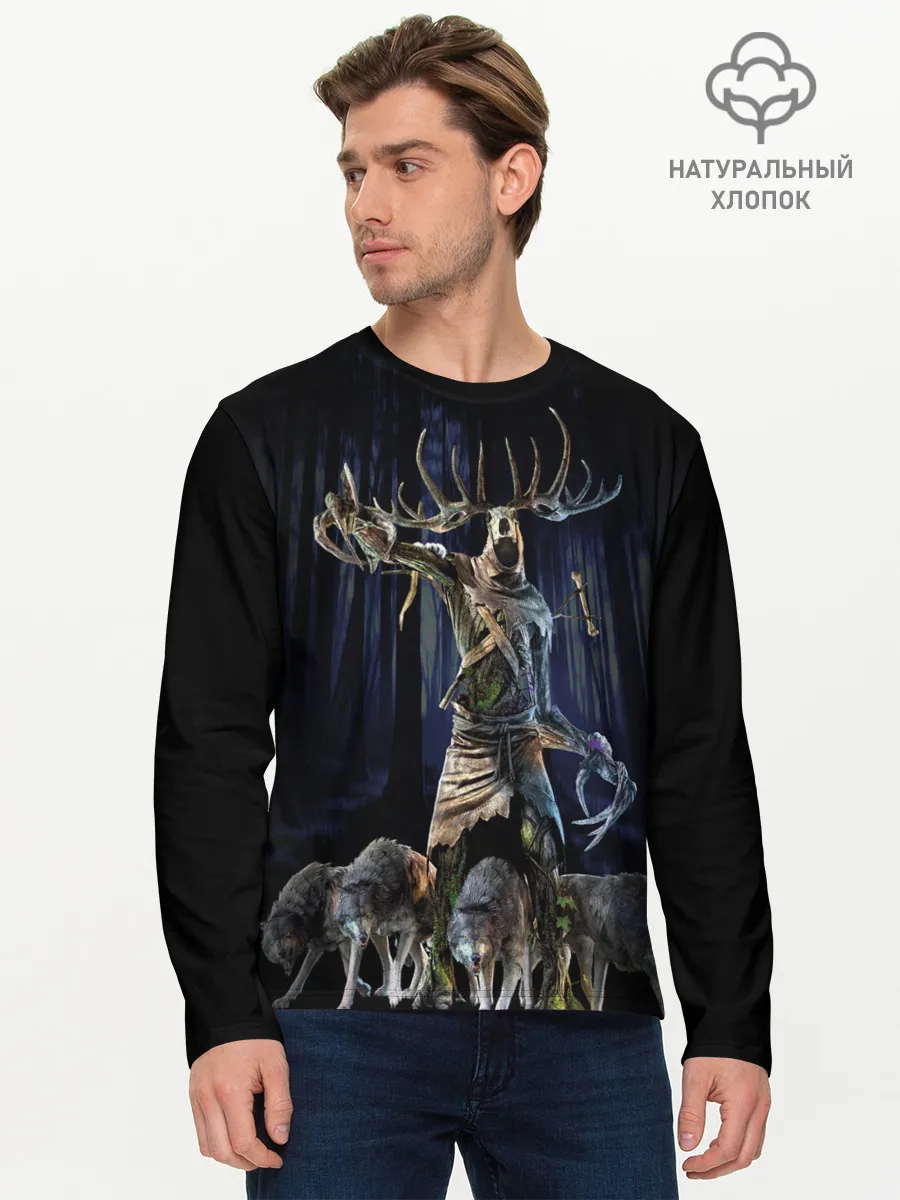 Мужской лонгслив базовый / Leszy