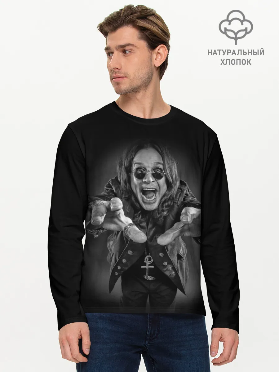 Мужской лонгслив базовый / OZZY OSBOURNE