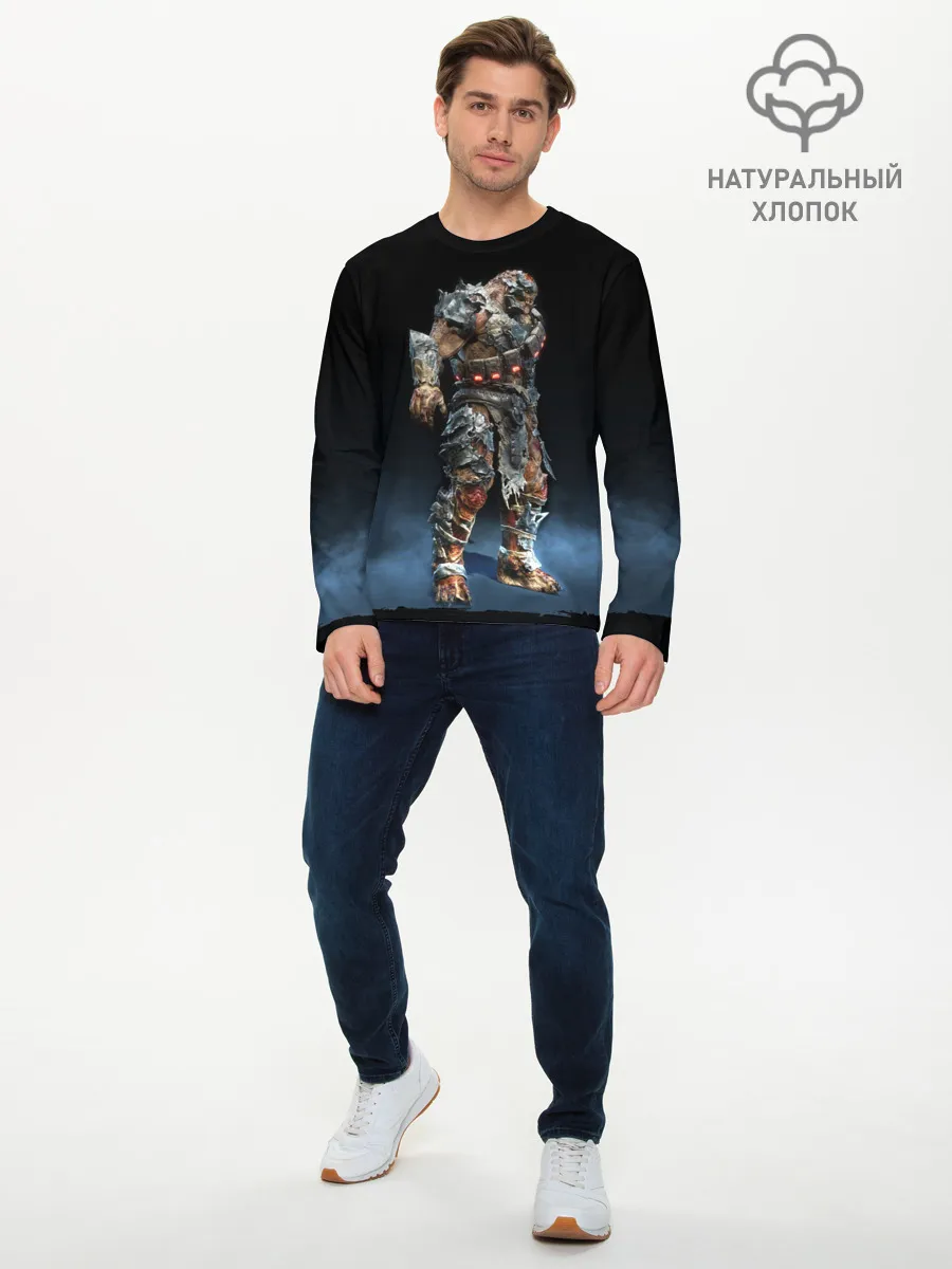 Мужской лонгслив базовый / NPC | GEARS OF WAR