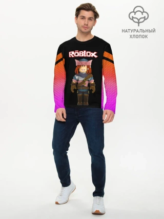 Мужской лонгслив базовый / ROBLOX | РОБЛОКС