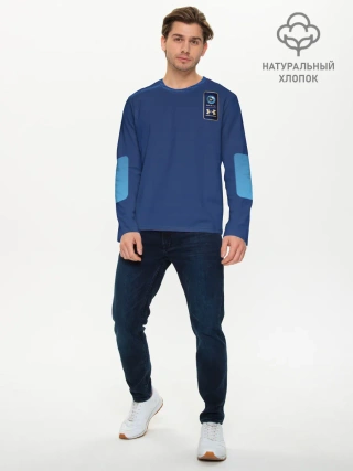 Мужской лонгслив базовый / Virgin Galactic, Форма