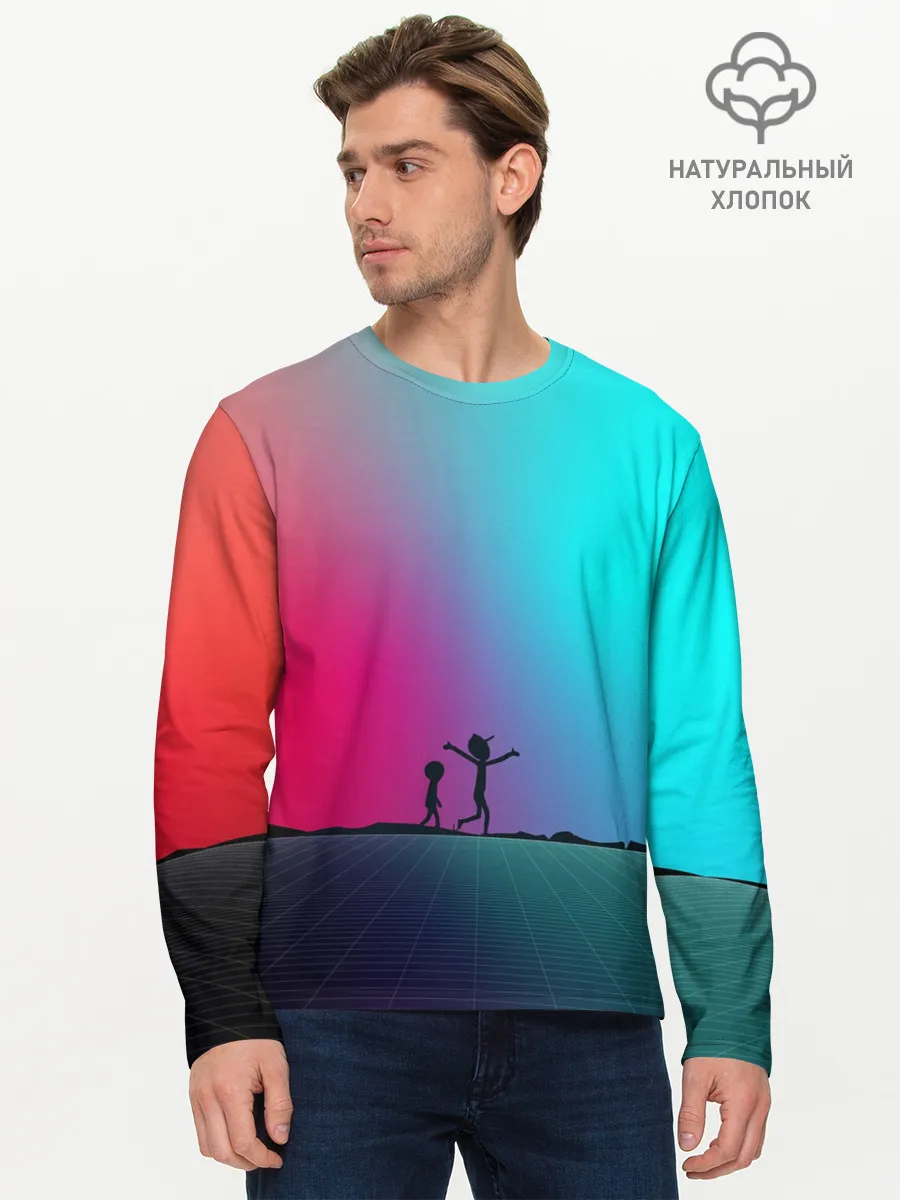 Мужской лонгслив базовый / Open World