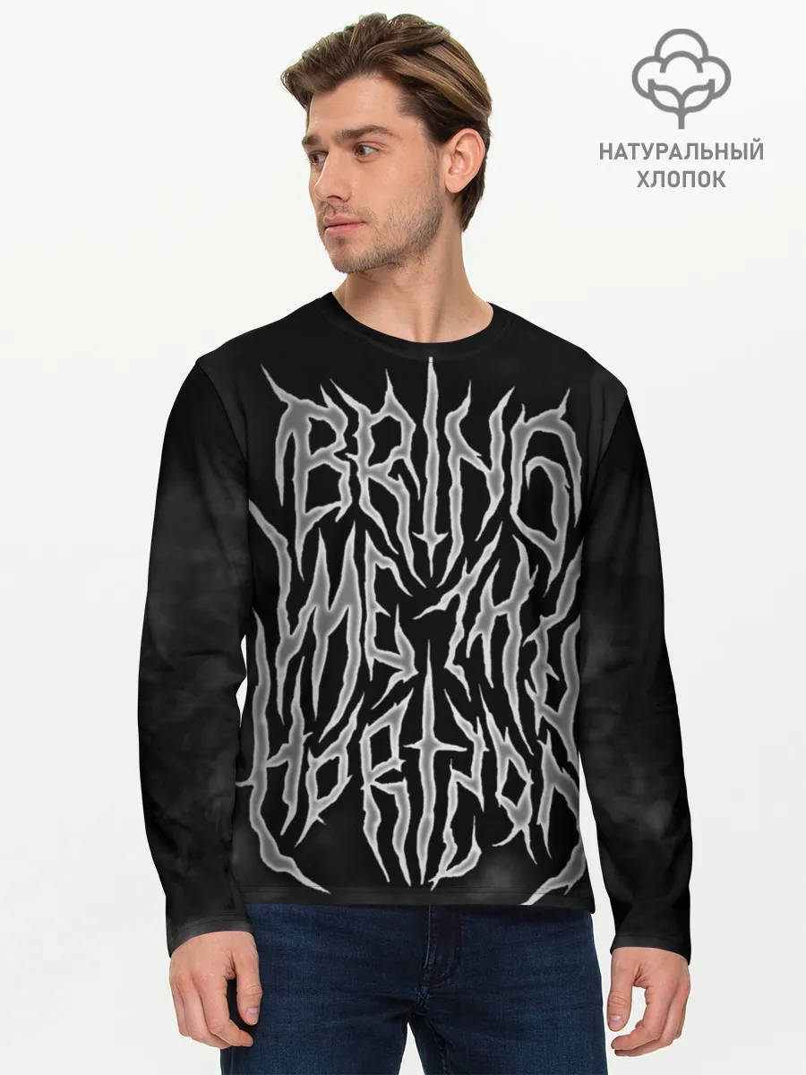 Мужской лонгслив базовый / Bring Me the Horizon