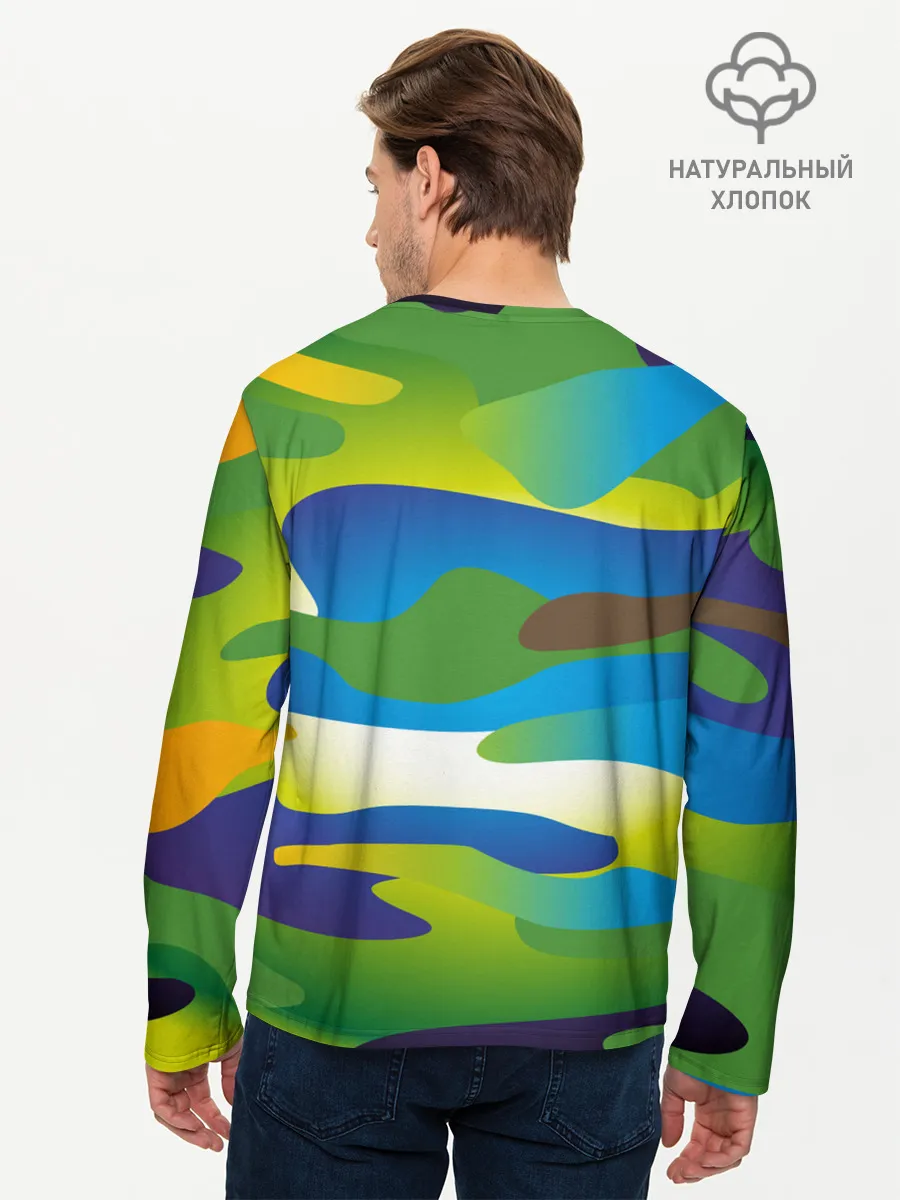 Мужской лонгслив базовый / CAMOUFLAGE 2022