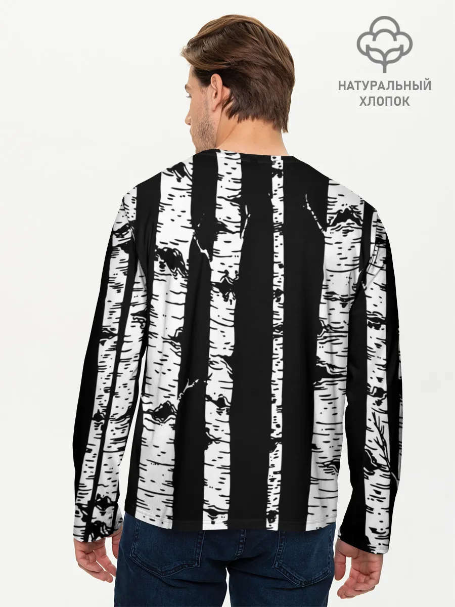 Мужской лонгслив базовый / Крутые Бобры