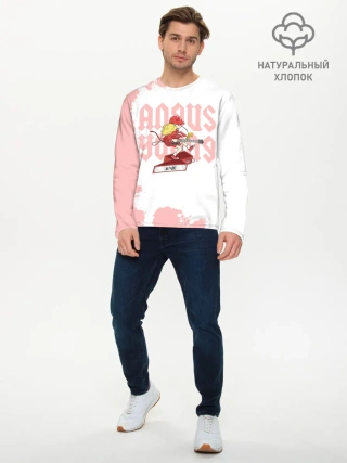 Мужской лонгслив базовый / Angus Young AC/DC