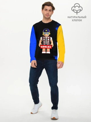 Мужской лонгслив базовый / ROBLOX | РОБЛОКС