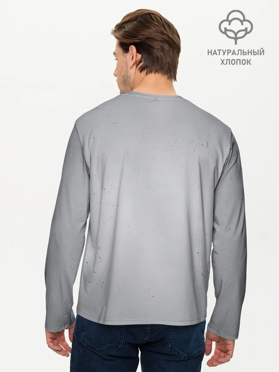 Мужской лонгслив базовый / Легендарный гонщик