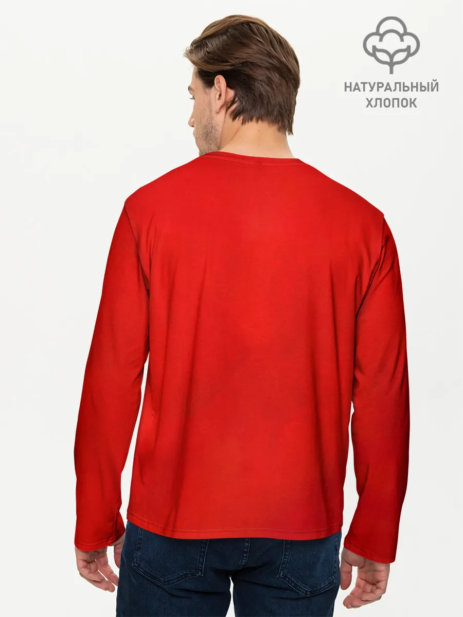 Мужской лонгслив базовый / Элизиум 25 лет в космосе!