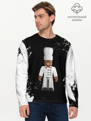 Мужской лонгслив базовый / ROBLOX | РОБЛОКС | LOGO
