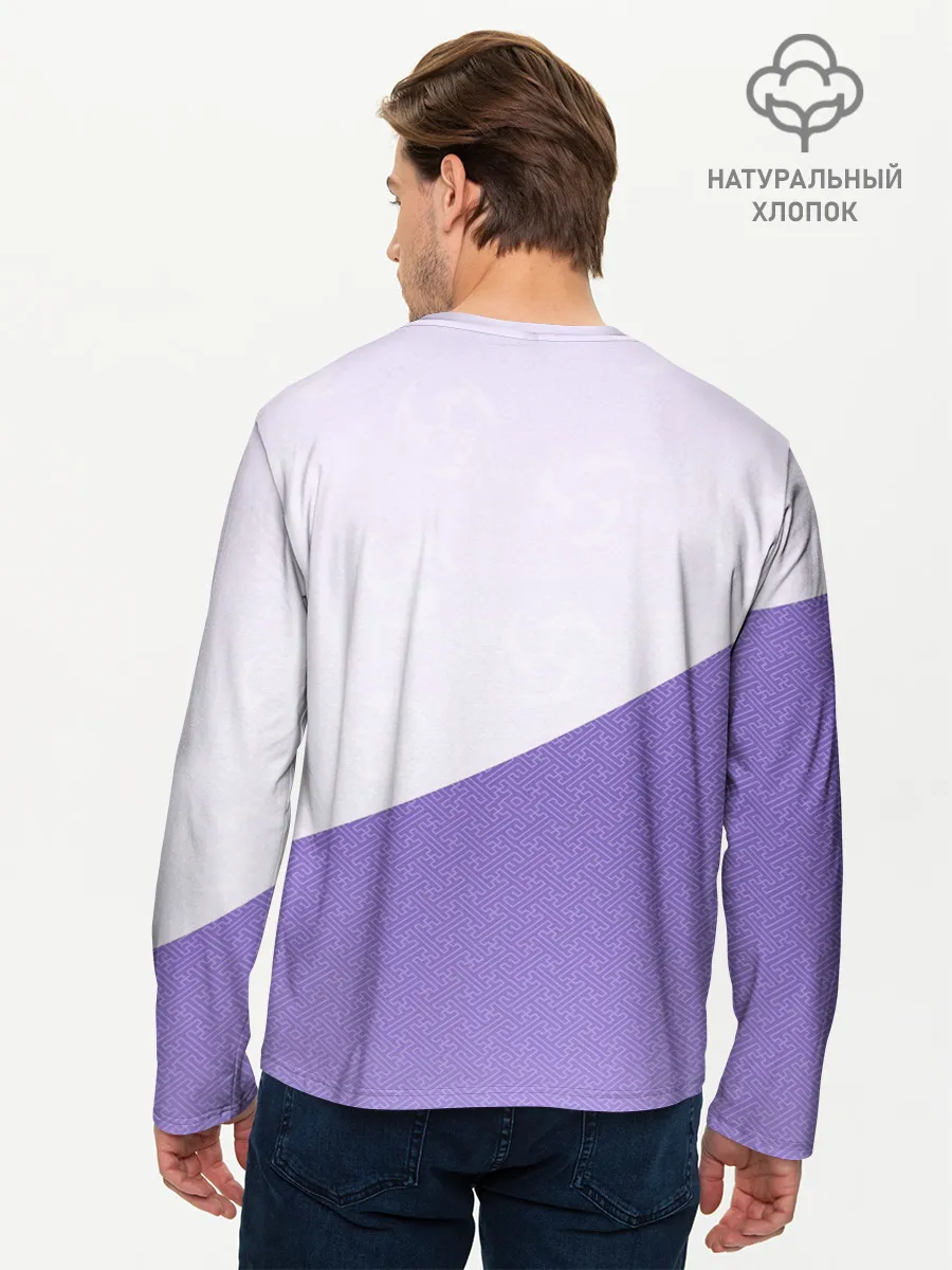 Мужской лонгслив базовый / Raiden Shogun | Genshin Impact