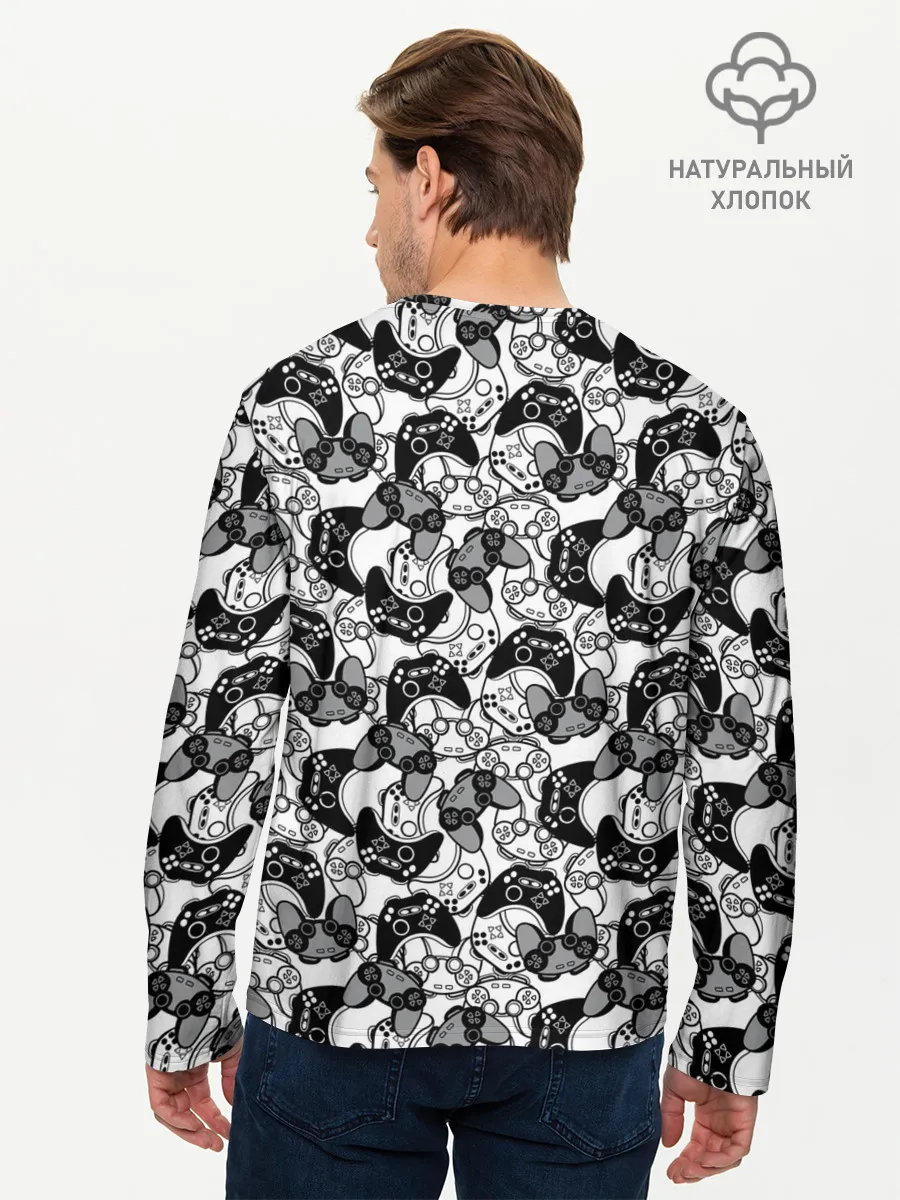 Мужской лонгслив базовый / Геймер