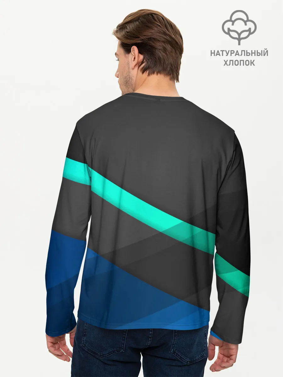 Мужской лонгслив базовый / PEACE | ПИС | МИР