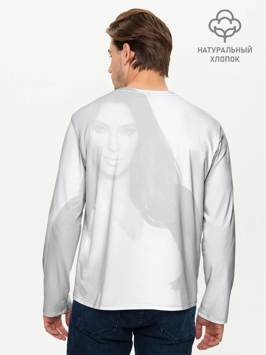 Мужской лонгслив базовый / Ким Кардашьян