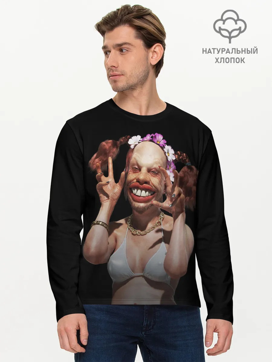 Мужской лонгслив базовый / Windowlicker