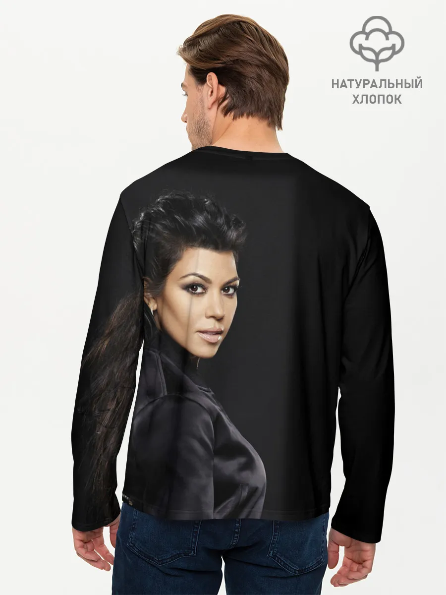 Мужской лонгслив базовый / Семейство Кардашьян