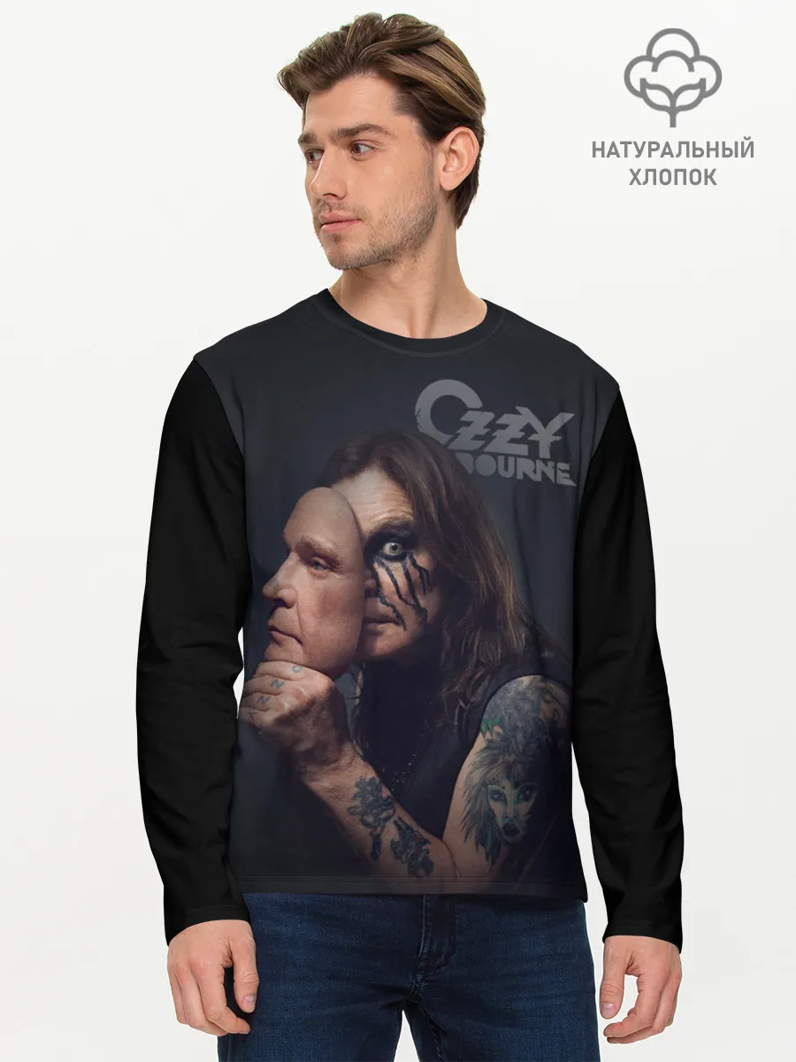 Мужской лонгслив базовый / Ozzy Osbourne