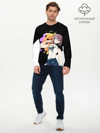 Мужской лонгслив базовый / Резе Reze