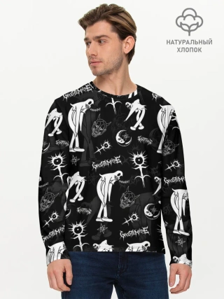 Мужской лонгслив базовый / Ghostemane