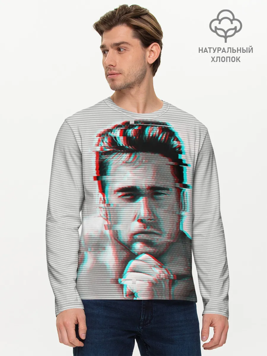 Мужской лонгслив базовый / Billie Herrington Gachimuchi