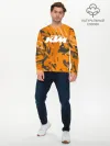 Мужской лонгслив базовый / KTM | КТМ