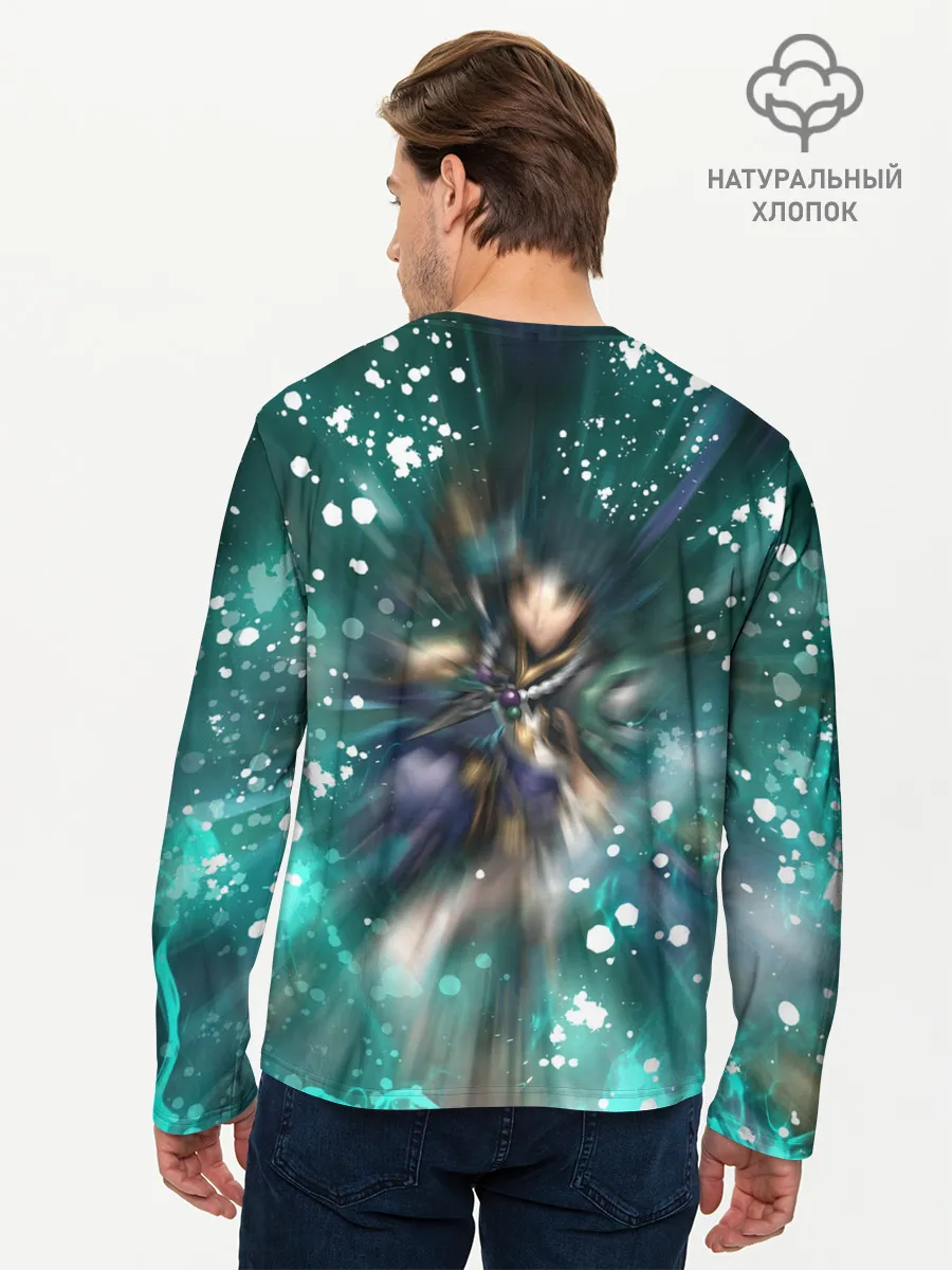 Мужской лонгслив базовый / Сяо | Геншин Импакт