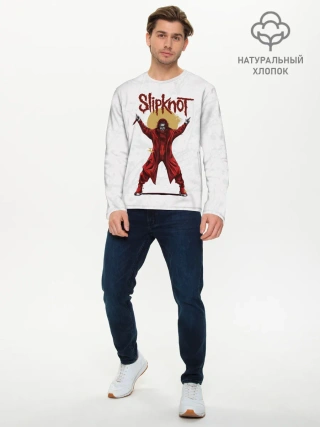 Мужской лонгслив базовый / COREY TAYLOR | SLIPKNOT | СЛИПКНОТ