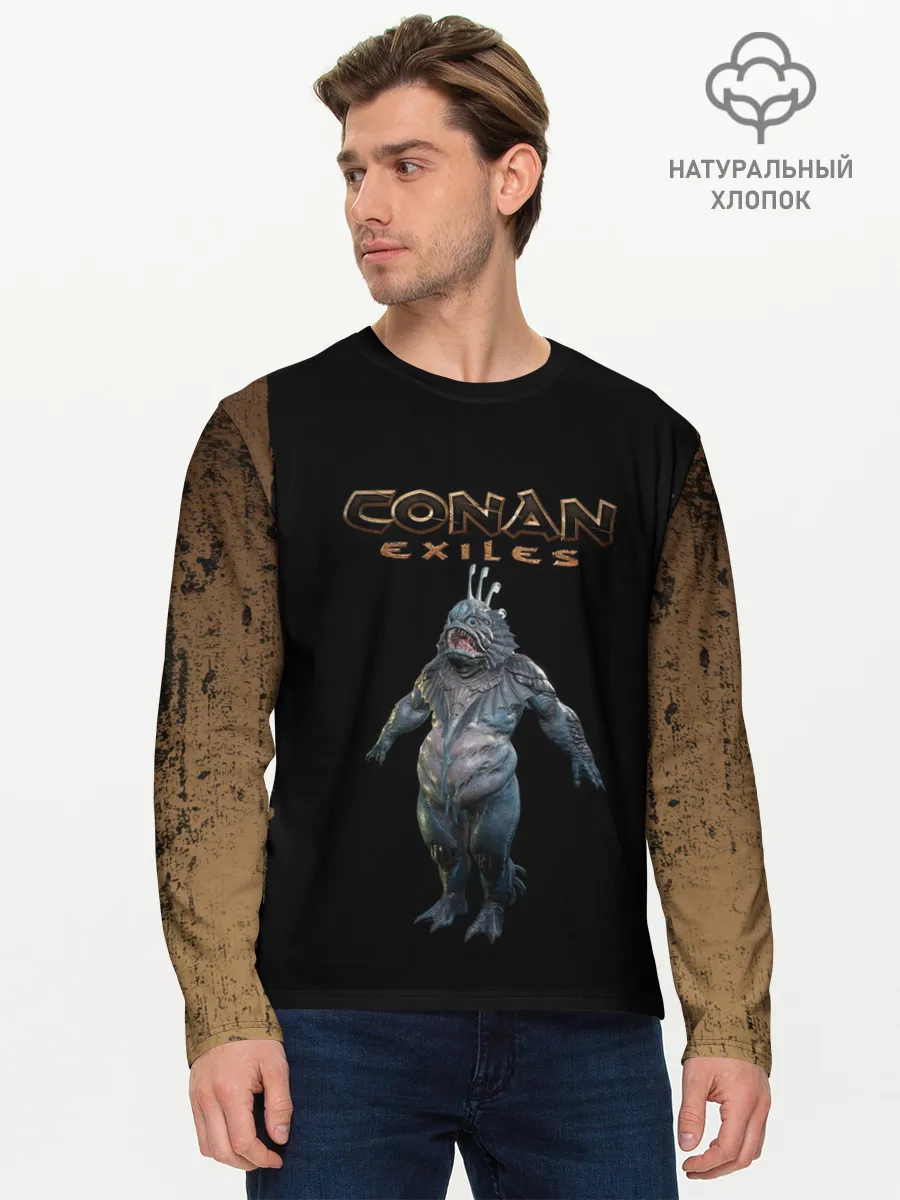 Мужской лонгслив базовый / NPC | Conan Exiles
