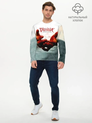 Мужской лонгслив базовый / Temper Temper - Bullet For My Valentine