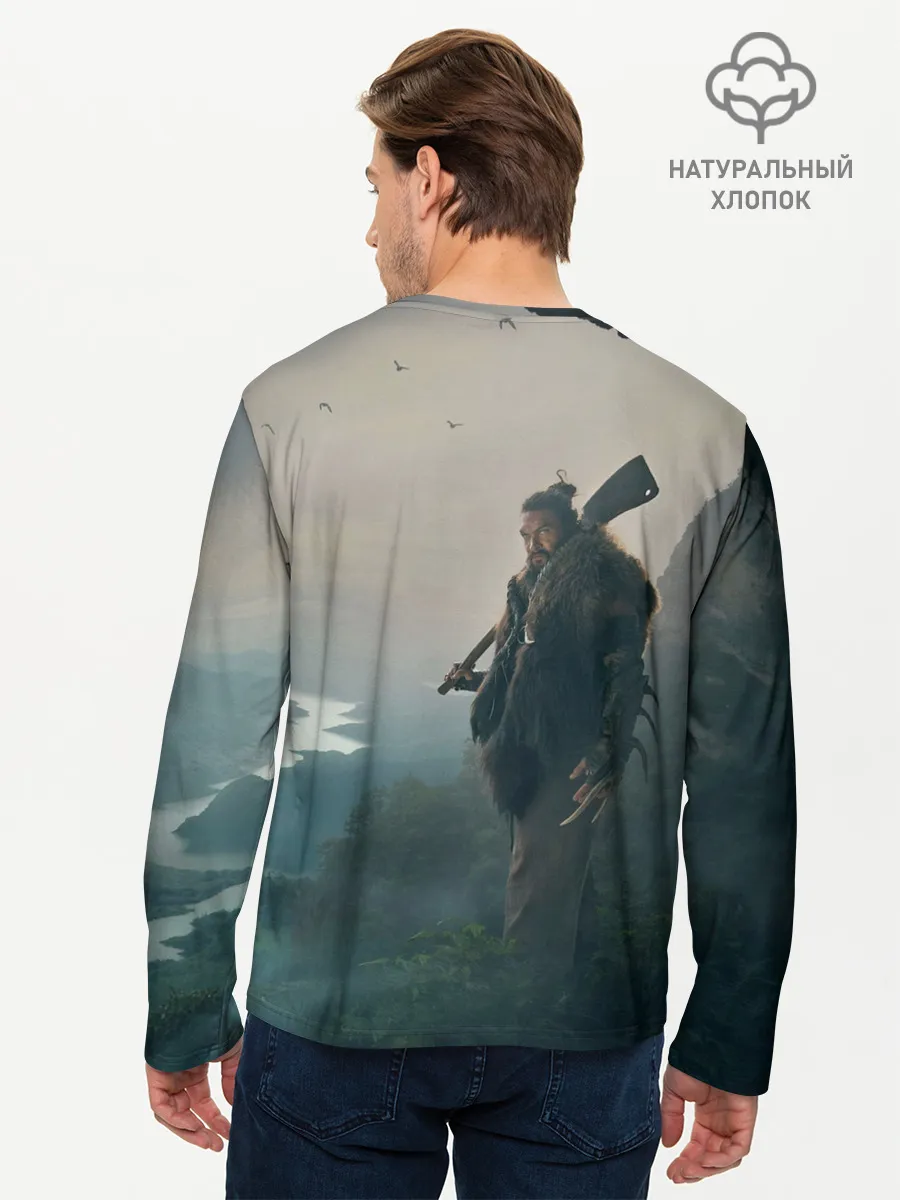 Мужской лонгслив базовый / Баба Фосс Видеть