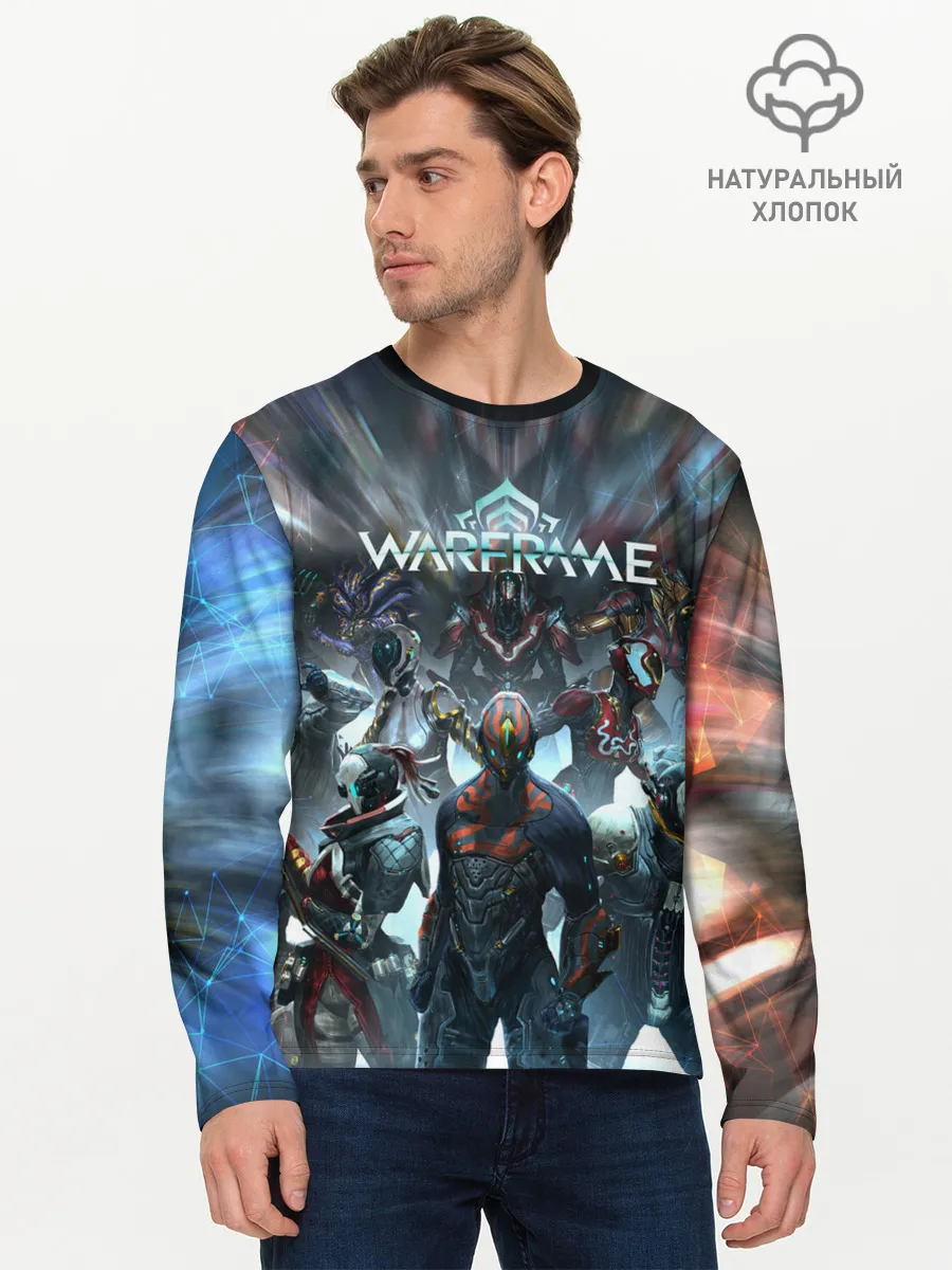 Мужской лонгслив базовый / WARFRAME | ВАРФРЕЙМ