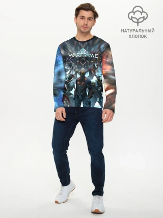 Мужской лонгслив базовый / WARFRAME | ВАРФРЕЙМ