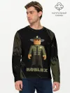 Мужской лонгслив базовый / ШЕРИФ | РОБЛОКС