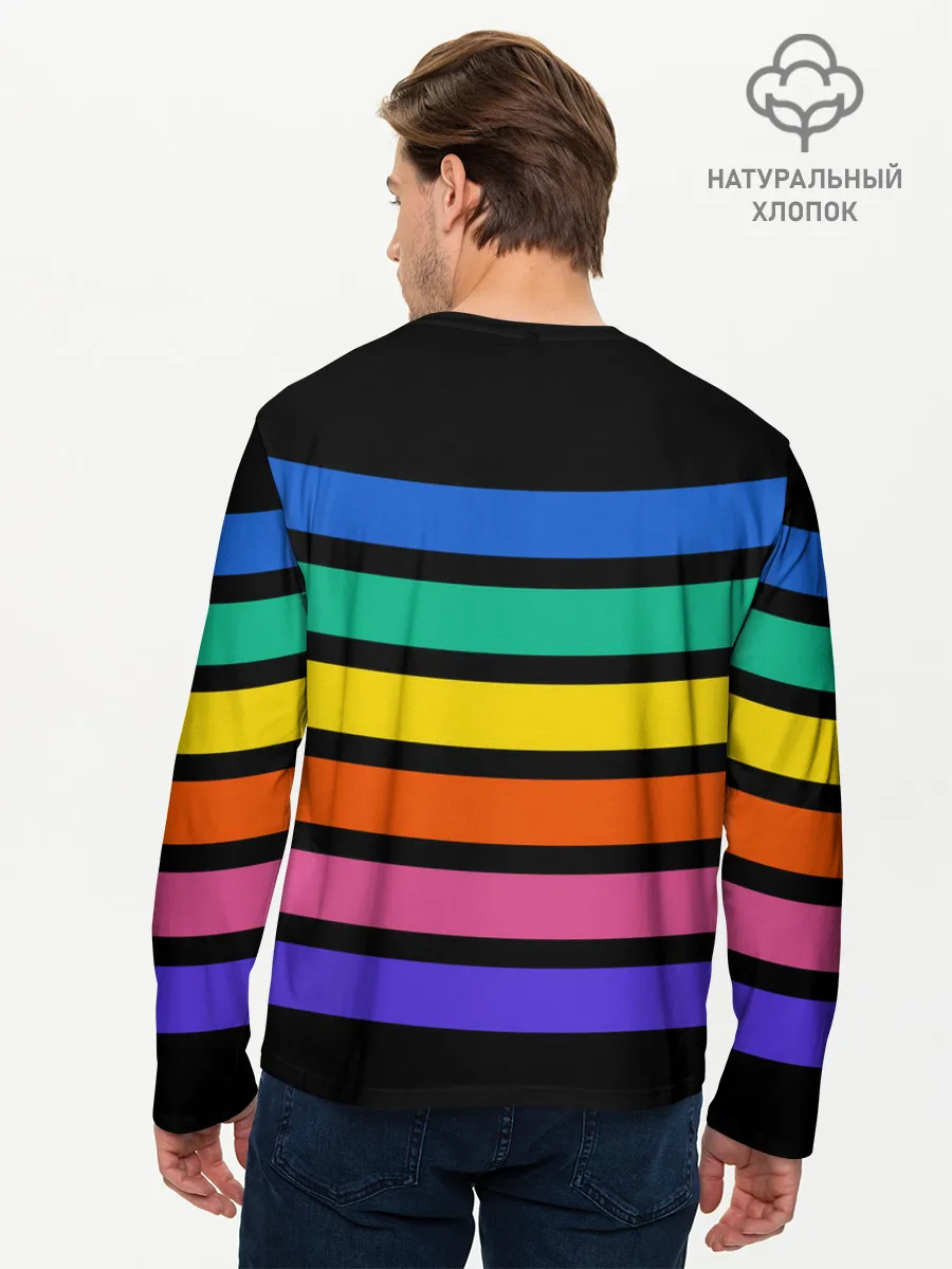 Мужской лонгслив базовый / Семейство Кардашьян