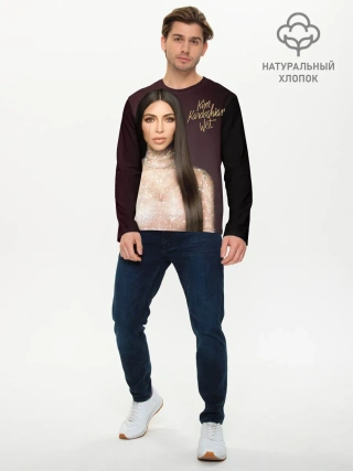 Мужской лонгслив базовый / Ким Кардашьян