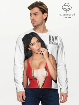 Мужской лонгслив базовый / Ким Кардашьян
