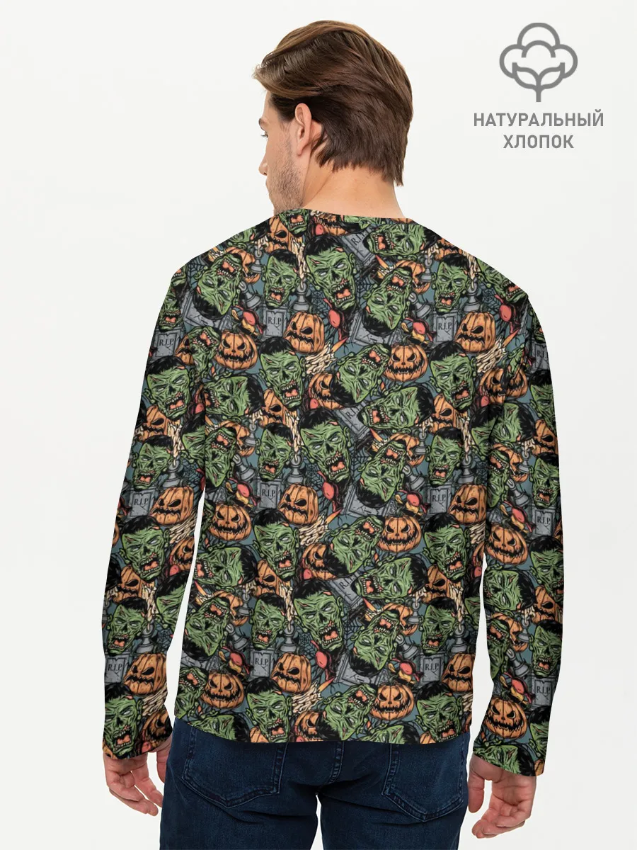Мужской лонгслив базовый / Мертвецы