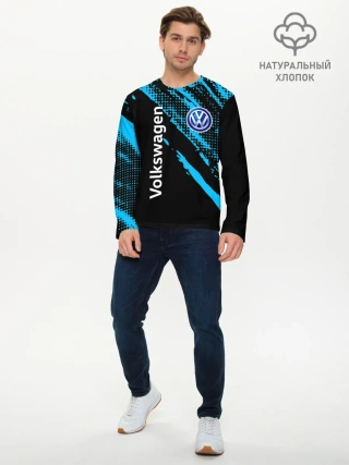 Мужской лонгслив базовый / Volkswagen / Фольксваген
