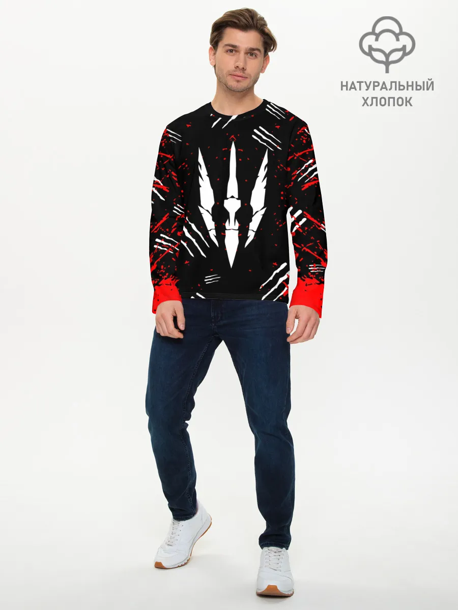 Мужской лонгслив базовый / The Witcher 2 : Убийцы королей