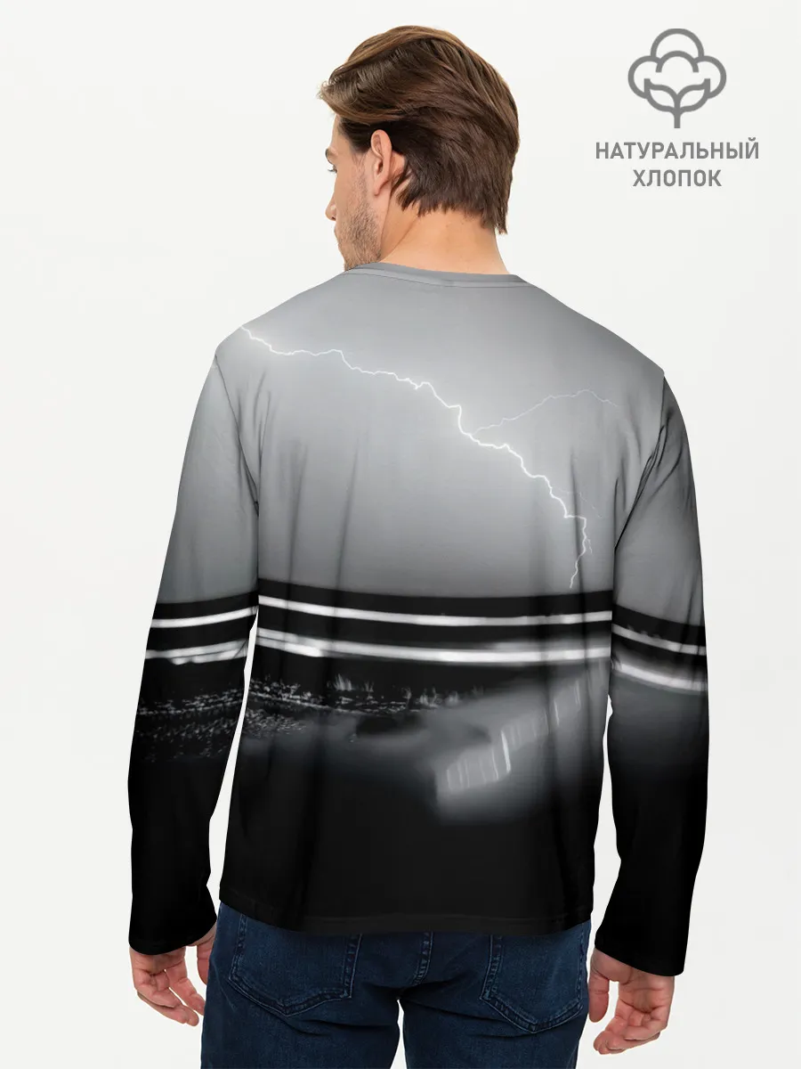 Мужской лонгслив базовый / Bounce - Bon Jovi