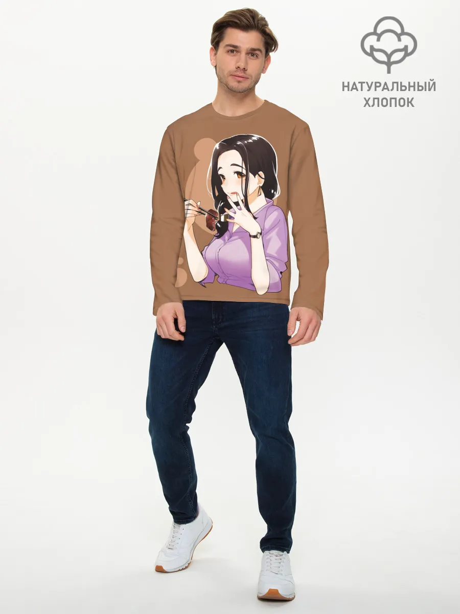 Мужской лонгслив базовый / Gotou