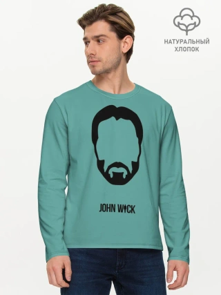 Мужской лонгслив базовый / Джон Уик