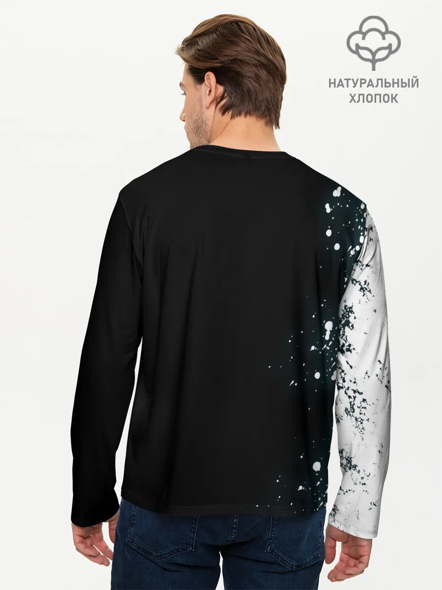 Мужской лонгслив базовый / GEARS OF WAR | ШЕСТЕРЕНКИ