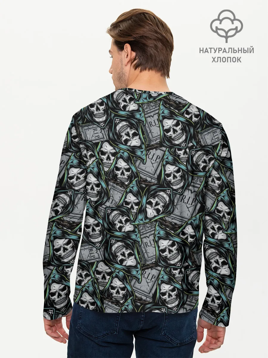 Мужской лонгслив базовый / Смерть