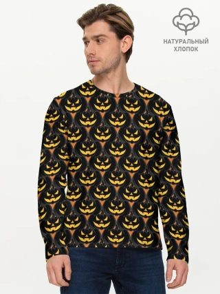 Мужской лонгслив базовый / Страшный Джек