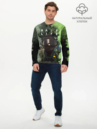Мужской лонгслив базовый / Opposing Force | Half-Life