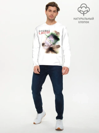 Мужской лонгслив базовый / Outside - David Bowie