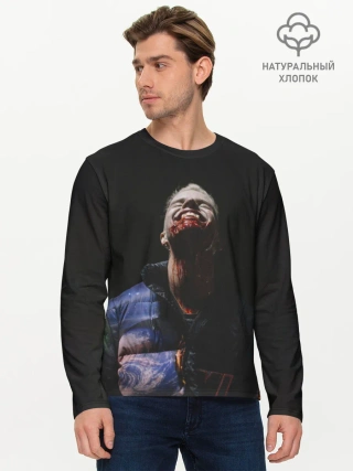 Мужской лонгслив базовый / Фараон вампир