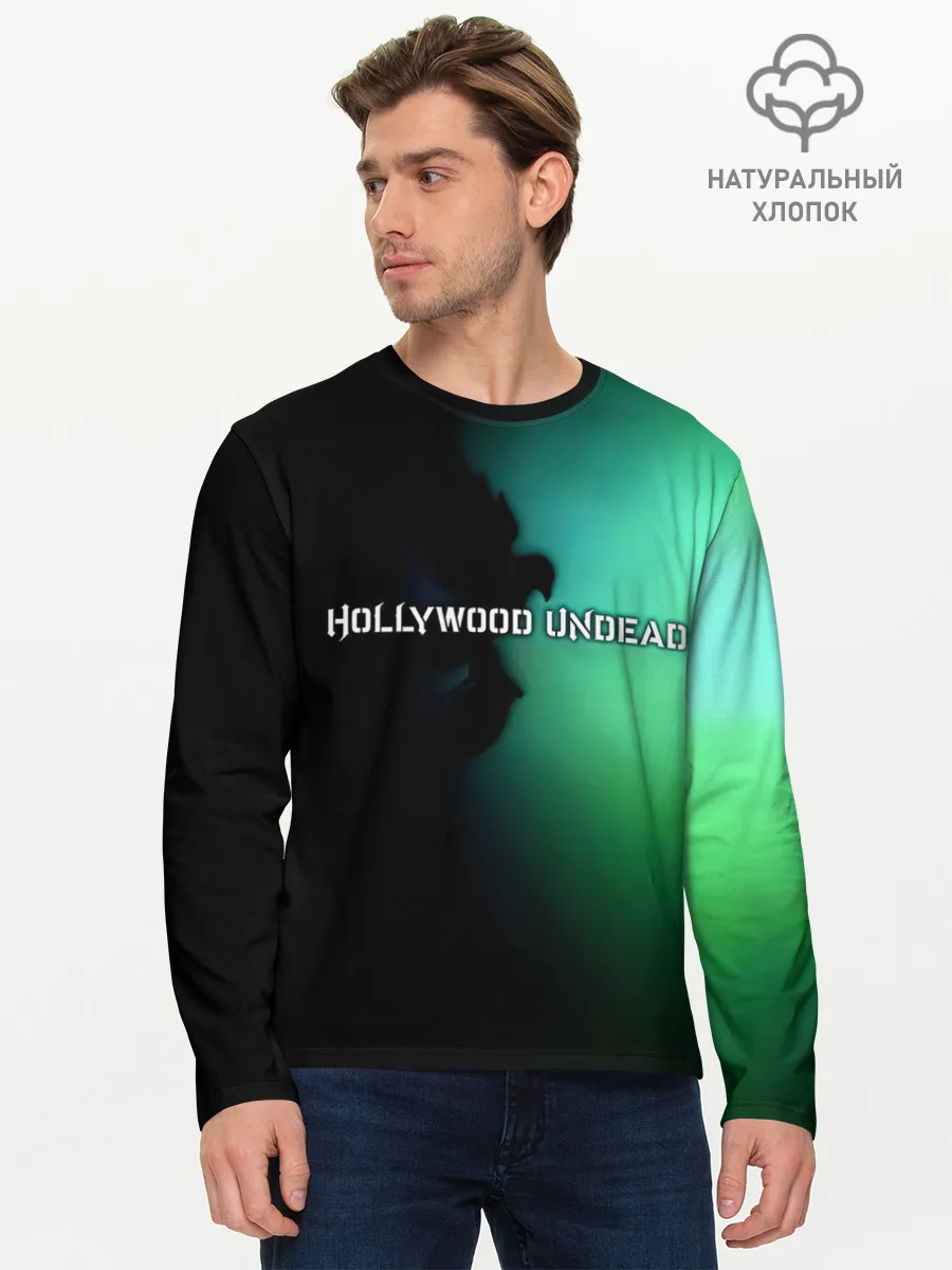 Мужской лонгслив базовый / Swan Songs B-Sides EP - Hollywood Undead