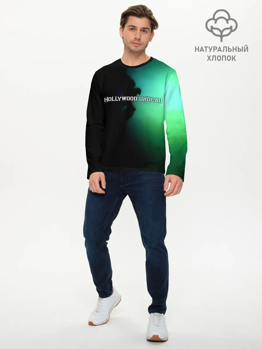 Мужской лонгслив базовый / Swan Songs B-Sides EP - Hollywood Undead